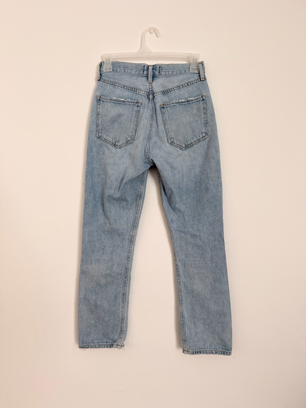 🧡| AGOLDE Riley High Rise Straight Crop Jeans - Picture 3 of 7